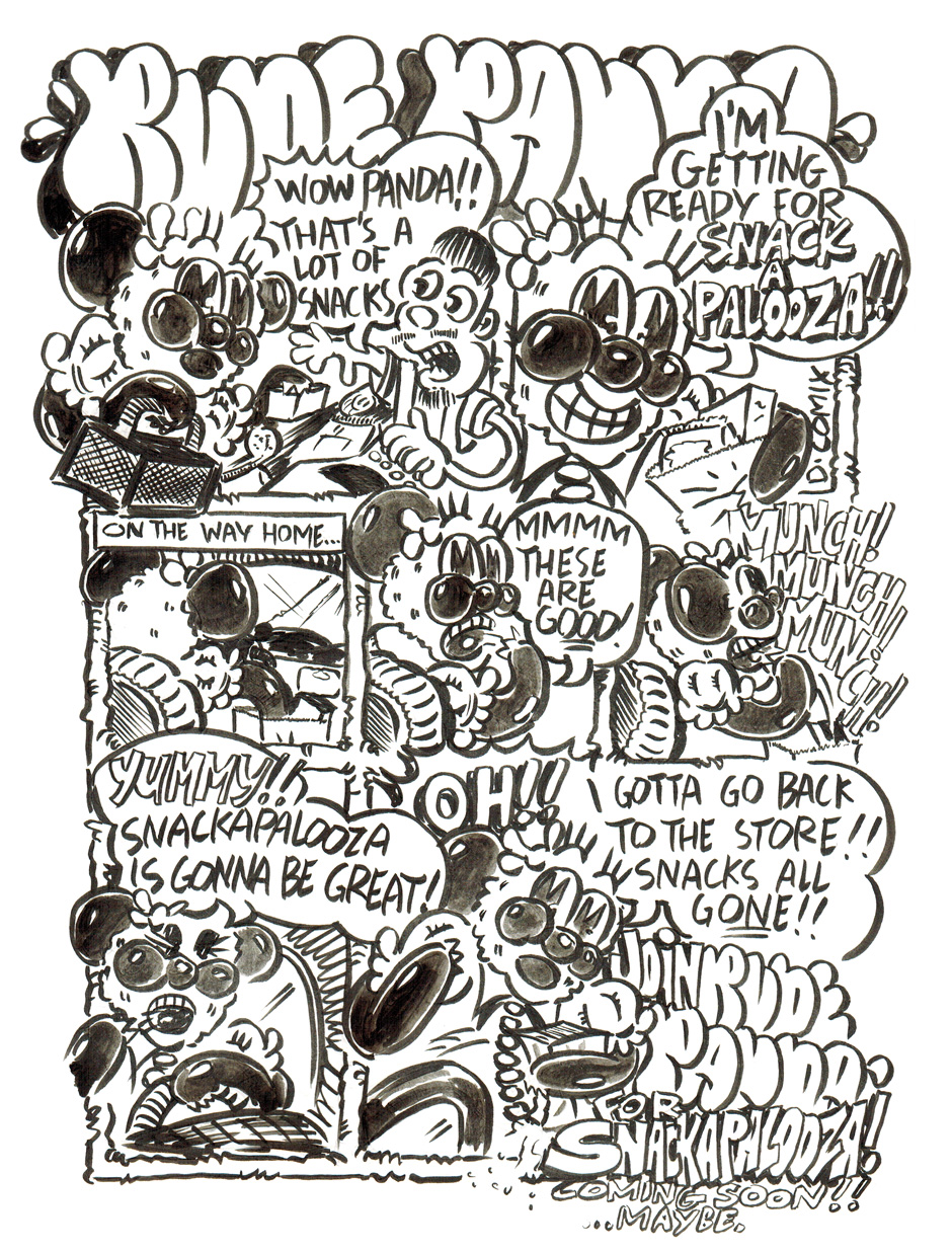 2 panel cartoon. 1st panel 